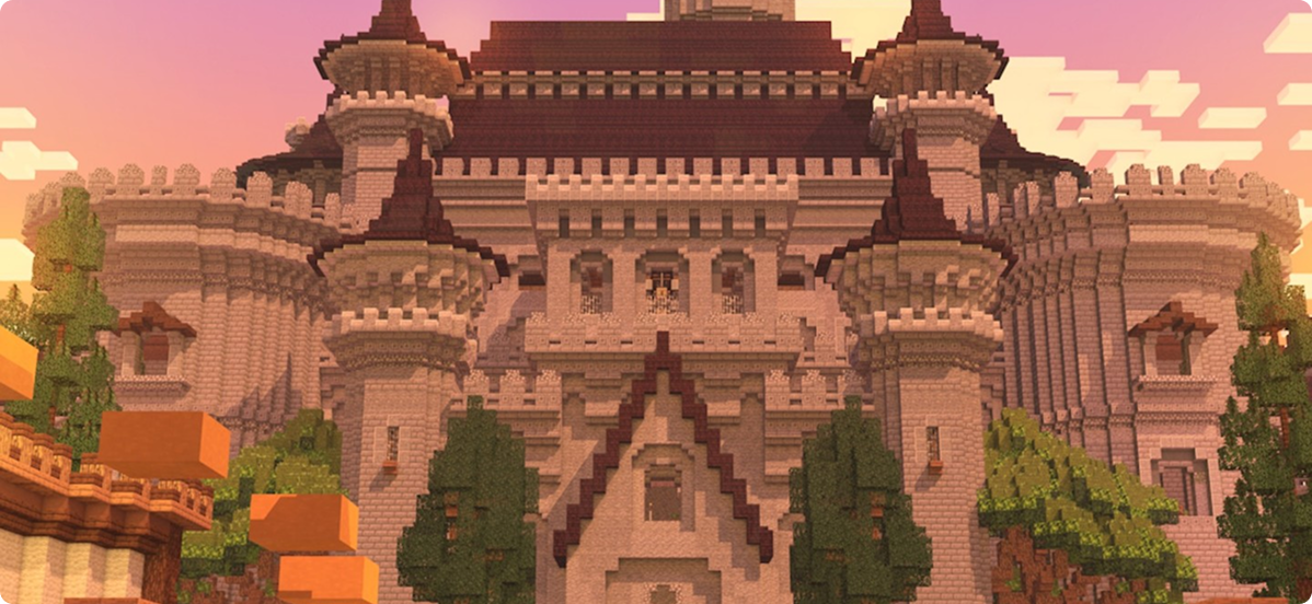 Minecraft castle showcase